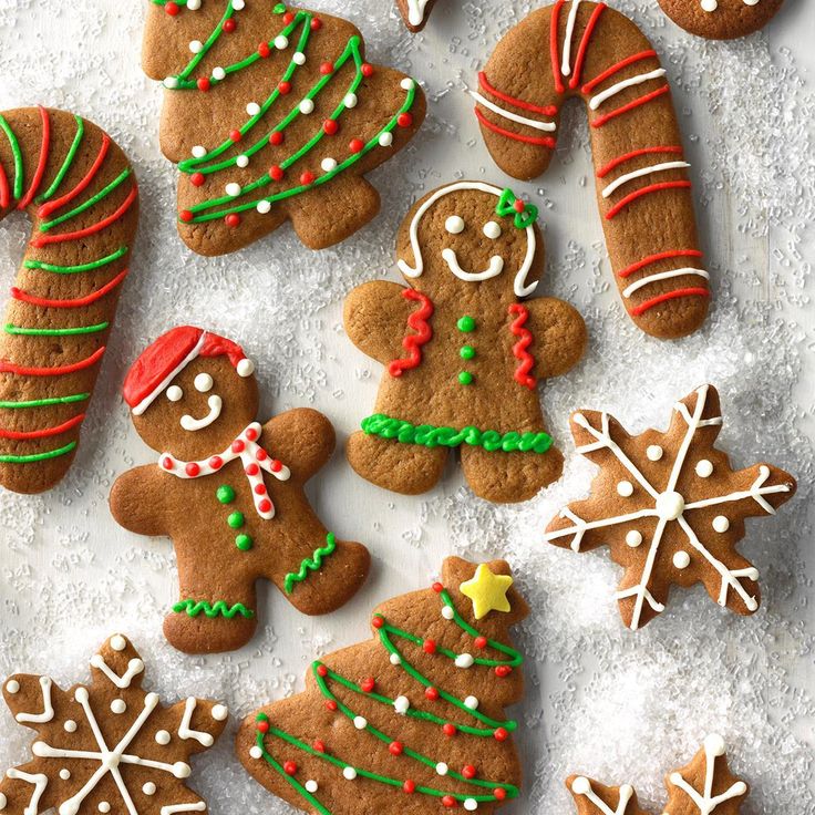 Festive Gingerbread Cookies Brighten Holiday Celebrations.