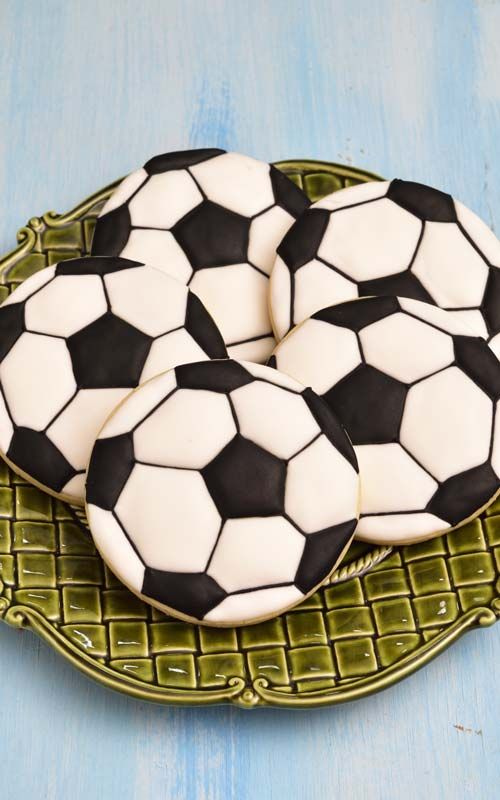 Soccer Ball Cookies: Playful Treats for Sports-Themed Celebrations