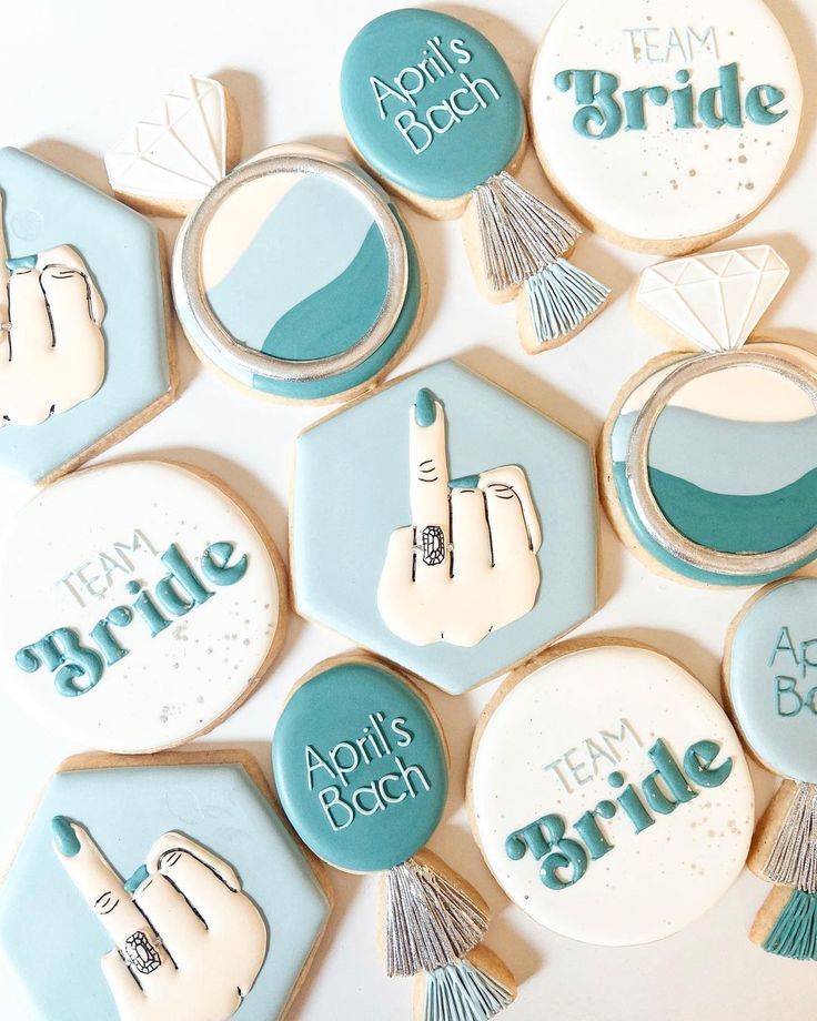 Chic Teal and White Nail Art Inspired by Celebratory Elegance.