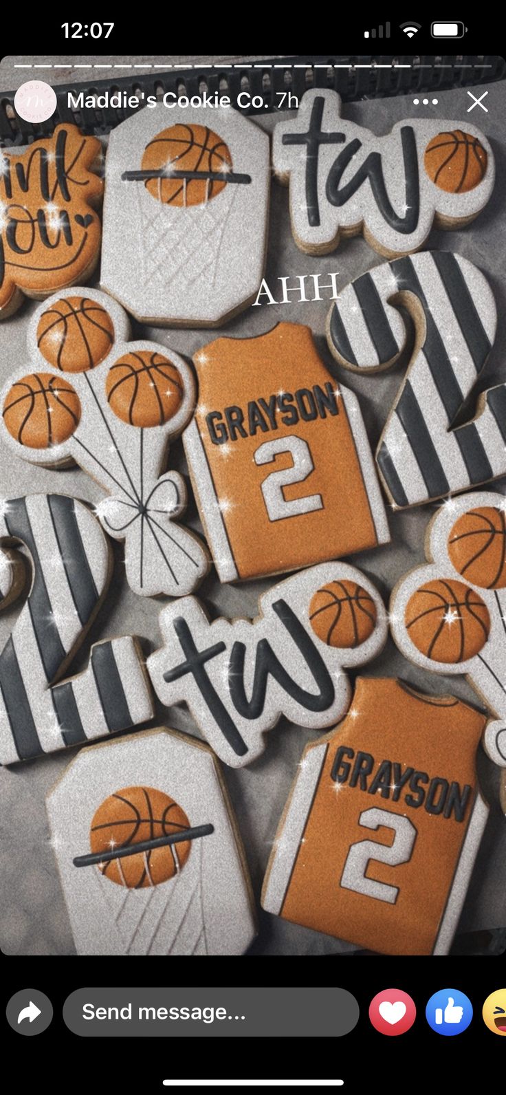 Vibrant Basketball-Themed Cookie Designs Showcase Creativity and Playfulness.