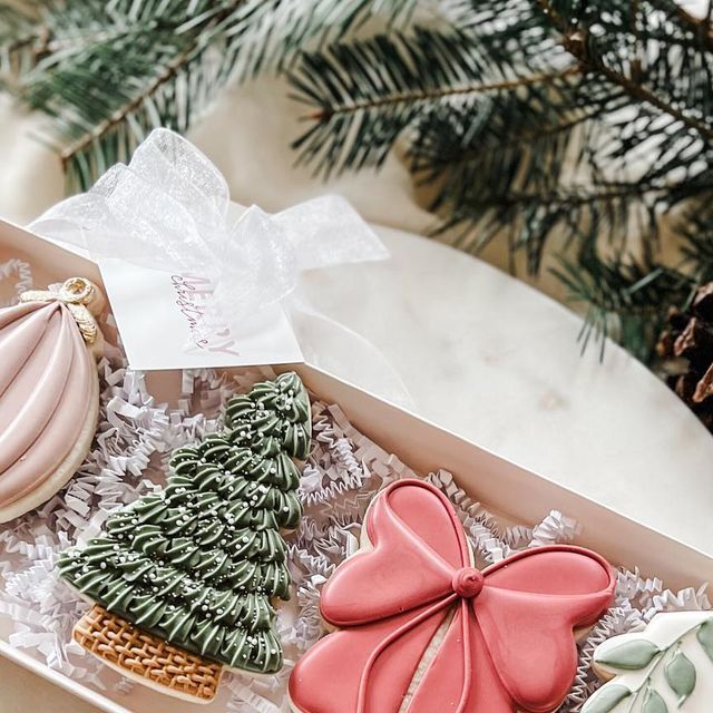 Charming Festive Cookie Assortment for Cozy Holiday Celebrations