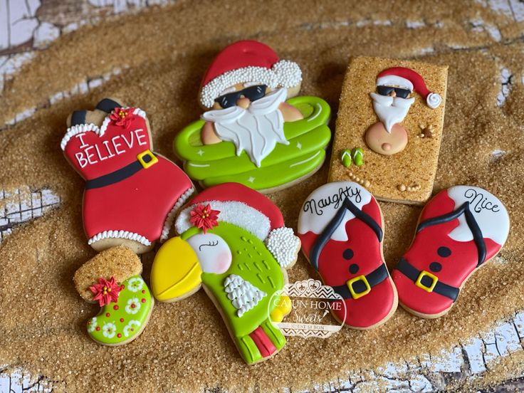 Whimsical Holiday Character Cookies Brighten Festive Celebrations.