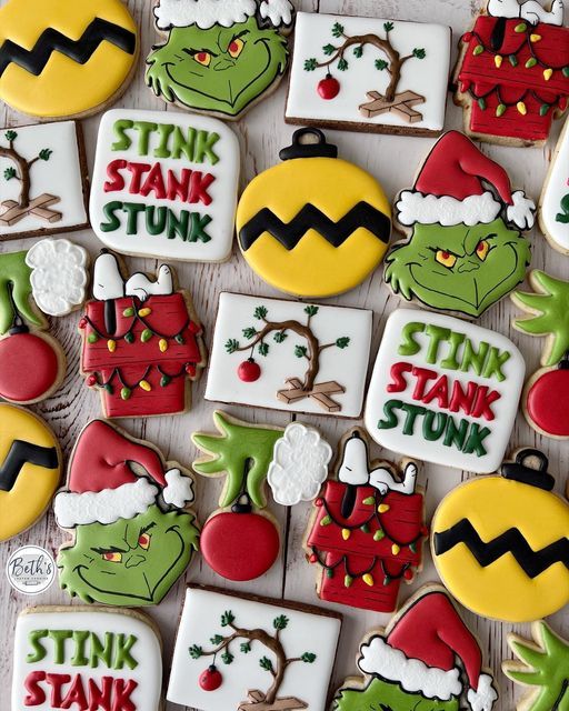 Whimsical Holiday Cookie Assortment Inspired by Classic Stories