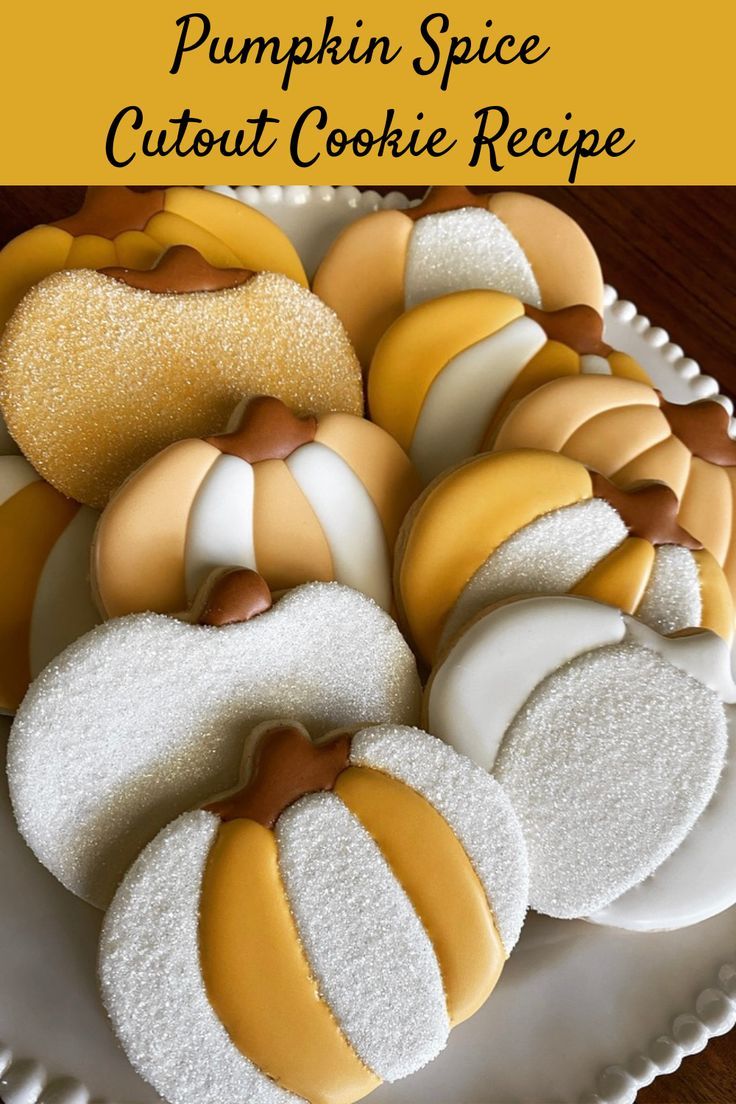 Charming Pumpkin-Shaped Cookies: A Festive Fall Delight