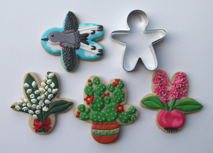 Whimsical Decorative Cookies with Vibrant Designs for Spring Celebrations