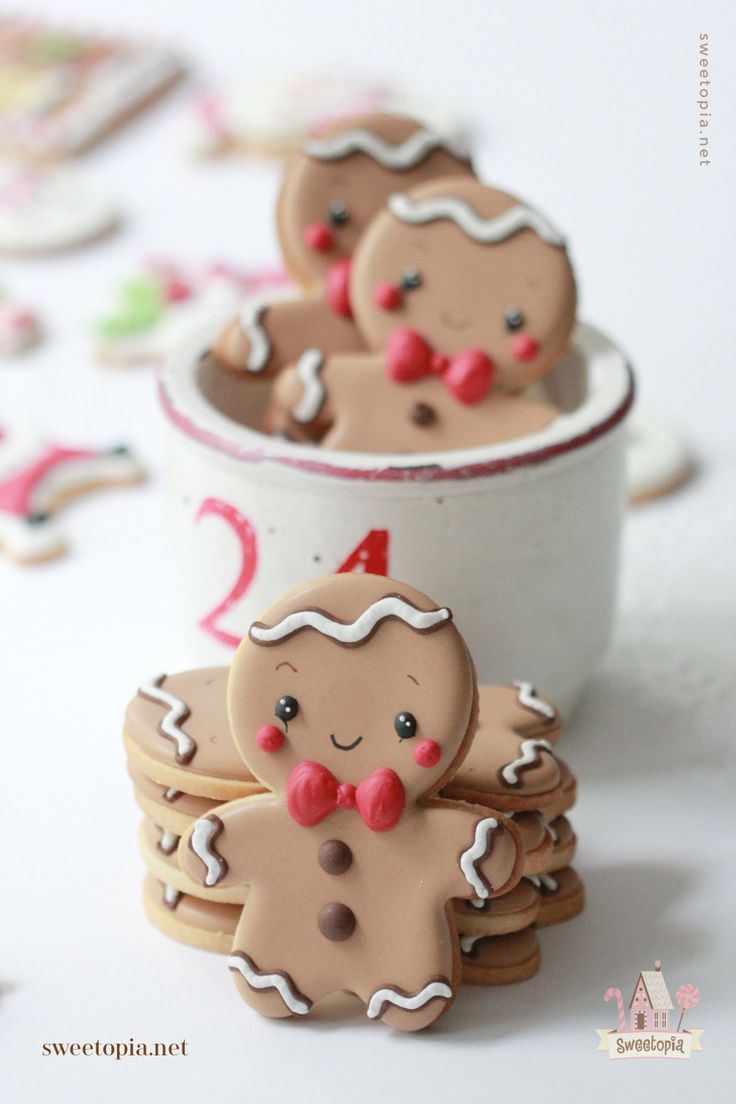 Whimsical Gingerbread Cookies Infused with Holiday Cheer and Nostalgia.