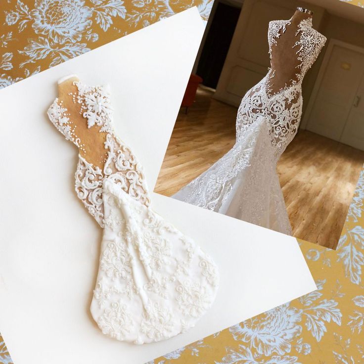 Elegant Bridal Gown: Intricate Lace and Timeless Romance Blend