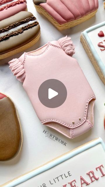 Whimsical Baby Onesie Cookie Designs Perfect for Celebrations