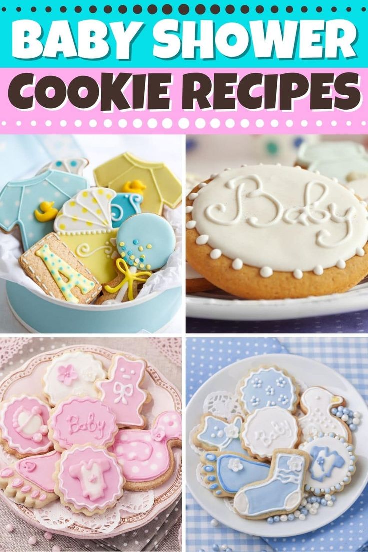 Delightful Colorful Cookies Enhance Baby Shower Celebrations