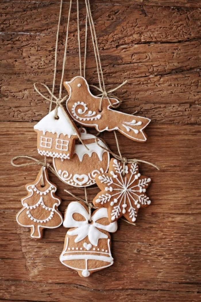 Charming Gingerbread Ornaments: Intricate Holiday Shapes for Nostalgic Seasonal Decor.