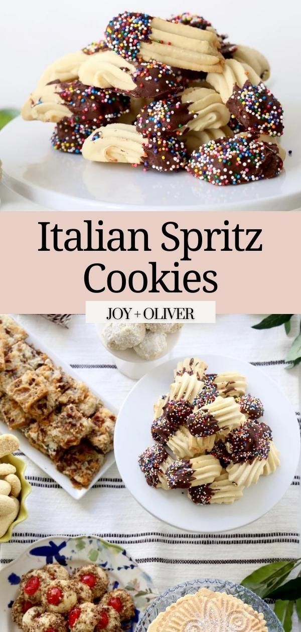 Festive Italian Spritz Cookies: A Delightful Array of Flavors and Textures