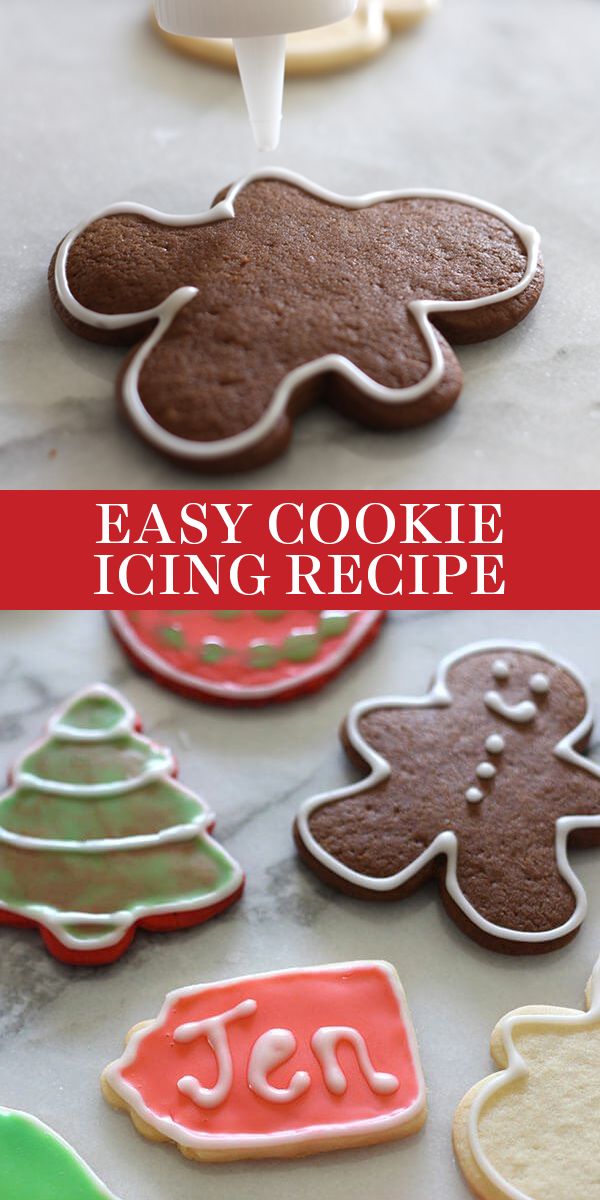 Easy Icing for Decorating Cookies