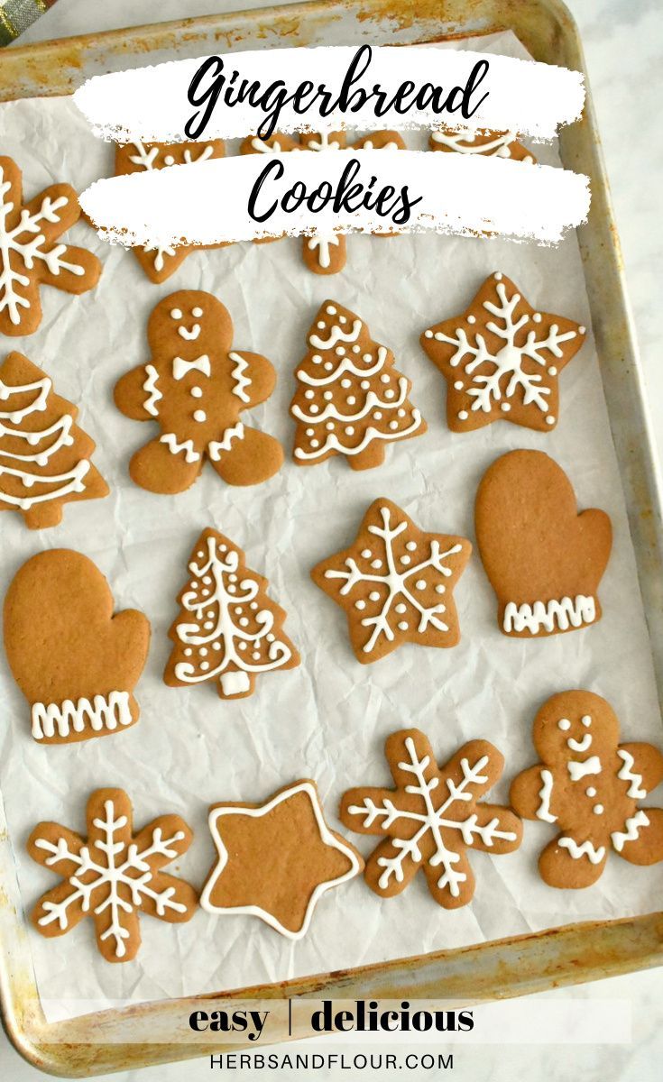 Festive Gingerbread Cookies: A Charming Holiday Assortment Decorated with Intricate Icing