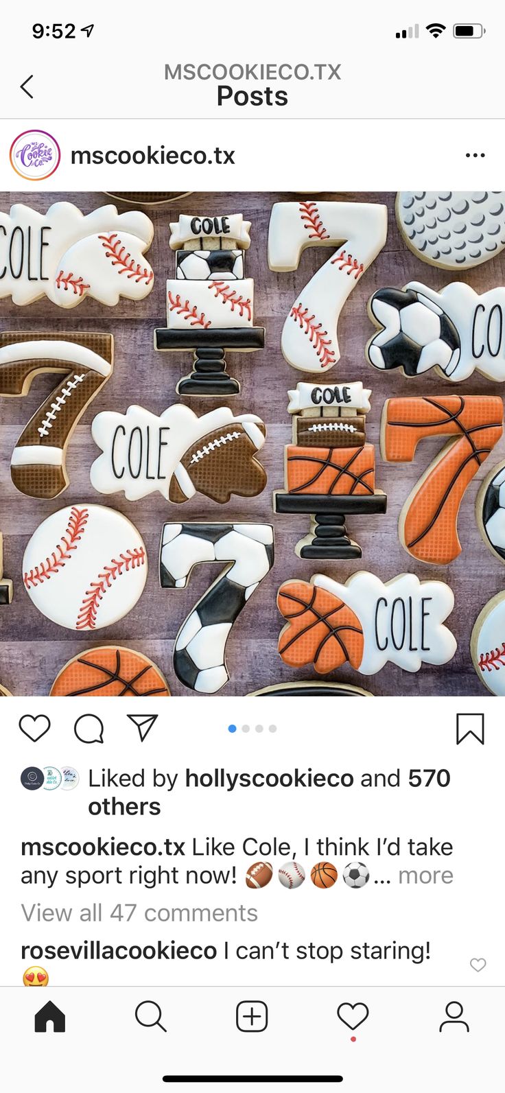 Vibrant Sports-Themed Cookie Decorations for Celebrations