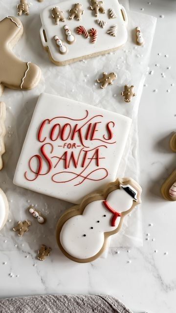 Charming Holiday Cookie Decor with Gingerbread Men and Snowmen