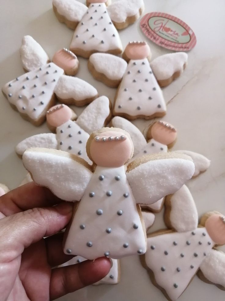 Whimsical Angel-Shaped Cookies: Elegant, Festive Treats for Every Celebration