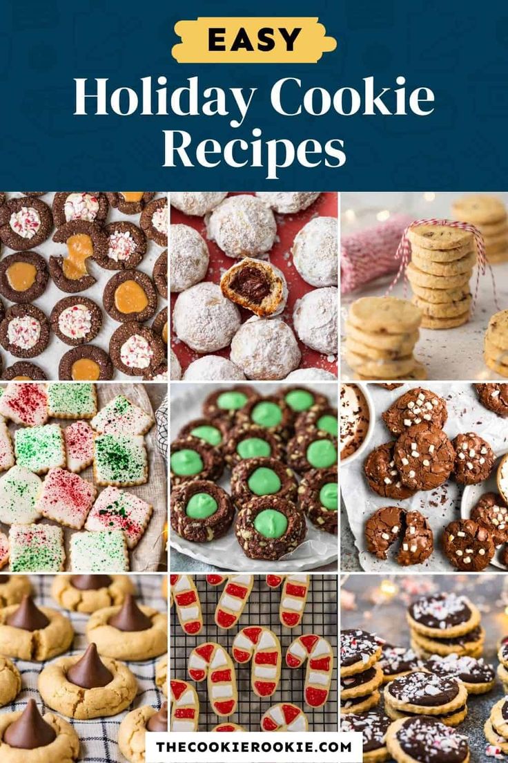 Festive Holiday Cookies: A Vibrant Assortment of Unique Flavors and Designs.