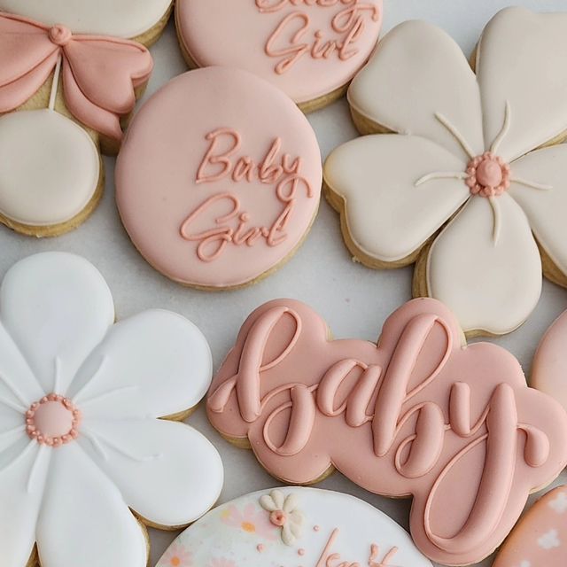 Charming Pastel Decorative Cookies for Special Occasions