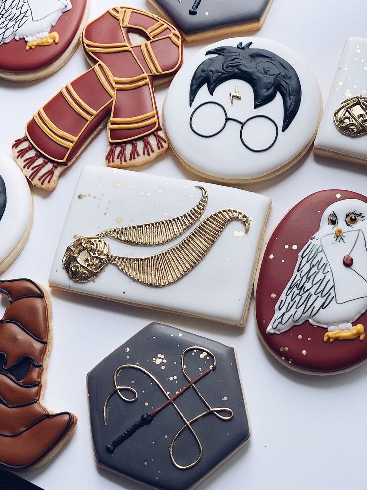 Whimsical Themed Cookies Inspired by a Magical Universe