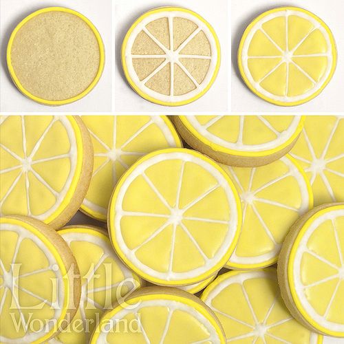 Lemon-Inspired Cookies: Vibrant Designs That Spark Cheerful Nail Art Ideas.