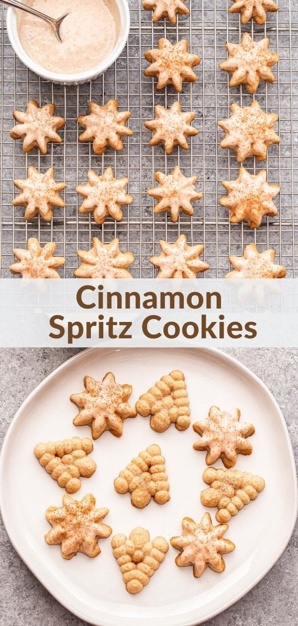 Festive Cinnamon Cookie Decoratives: Star and Tree Designs with Sweet Icing.