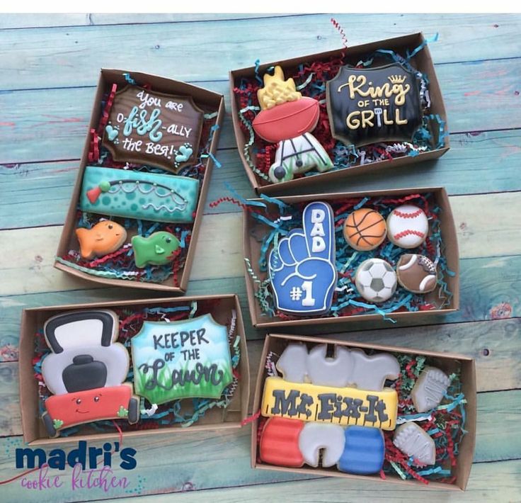 Festive and Playful Custom Cookie Designs in Charming Themed Boxes