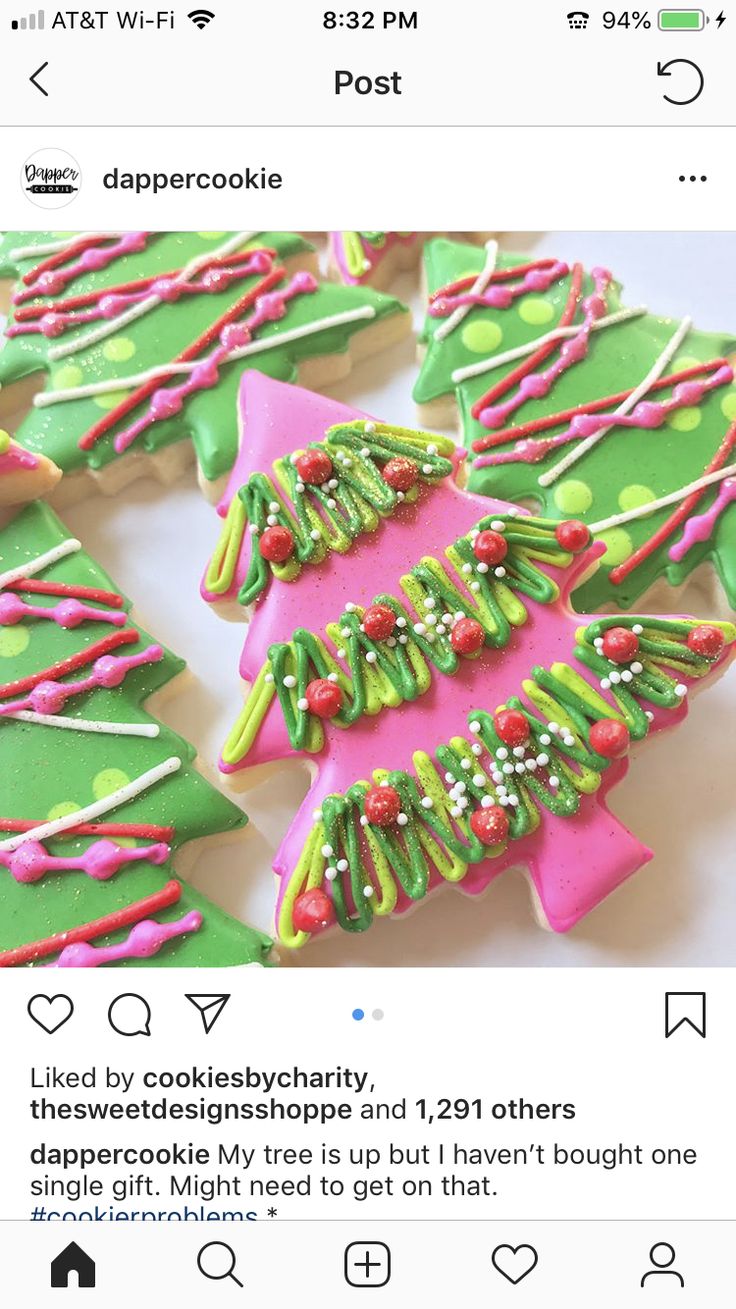 Cheerful Festive Cookies: Intricate Icing Designs with Playful Details for Holiday Celebrations.