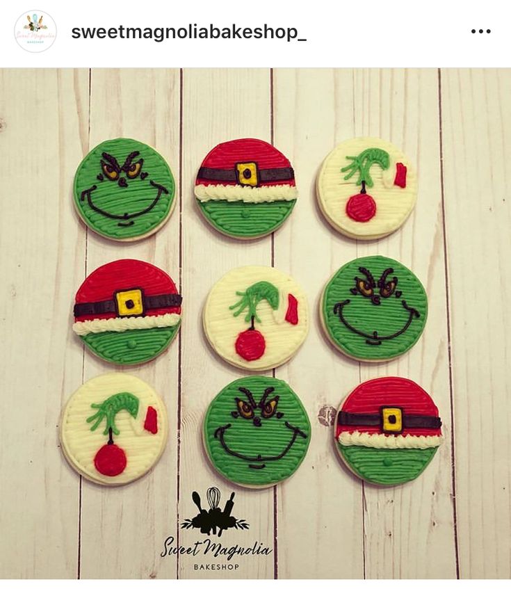 Whimsical Grinch-Themed Festive Cookies Perfect for Holiday Celebrations.