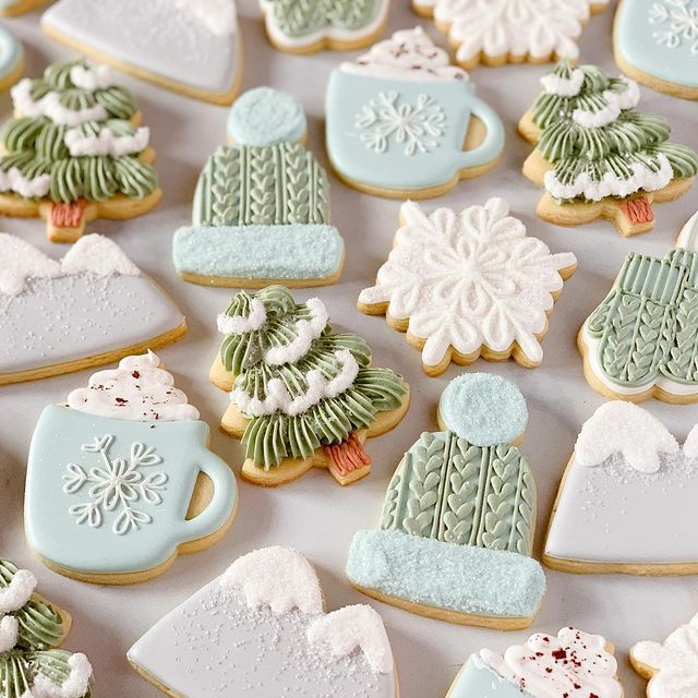 Festive Winter Cookies: Whimsical Designs for Holiday Cheer