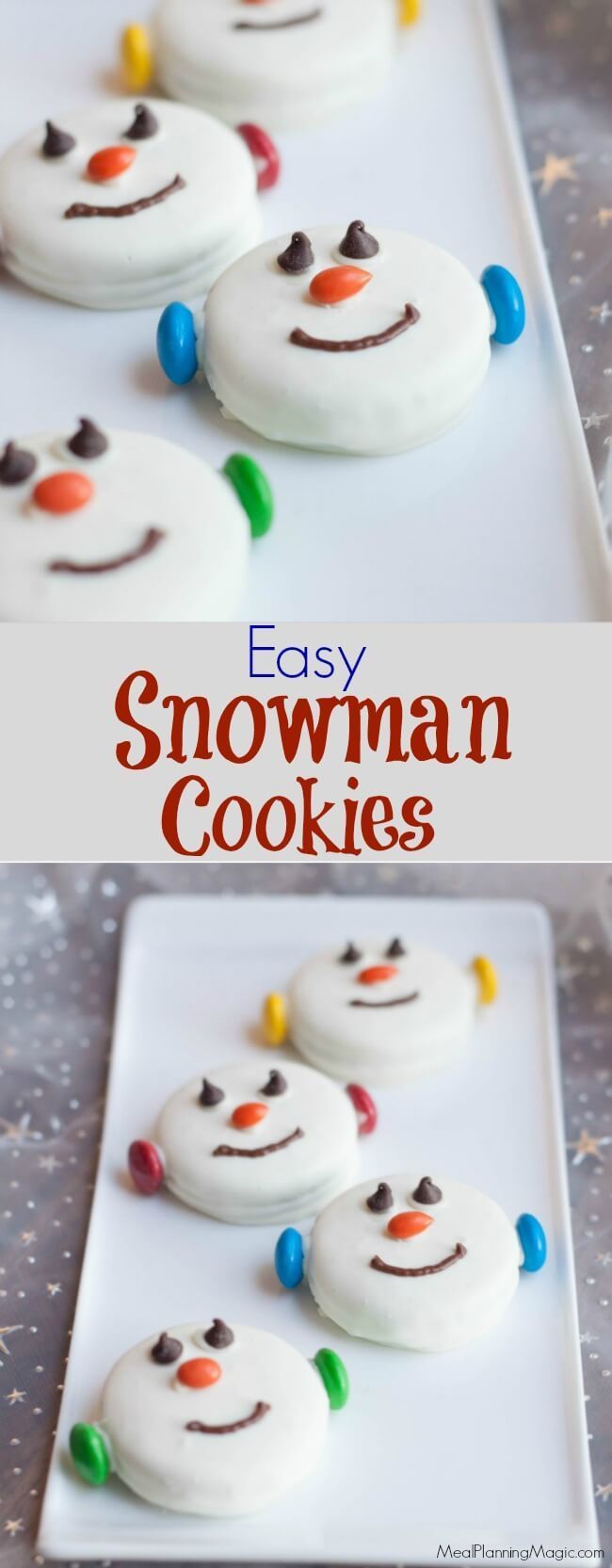 Whimsical Festive Snowman Cookies: Cheerful Treats for Holiday Gatherings.