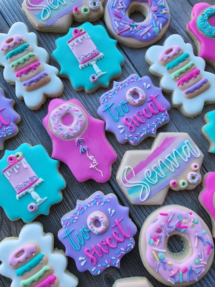 Whimsical Colorful Cookies and Donuts for Festive Celebrations