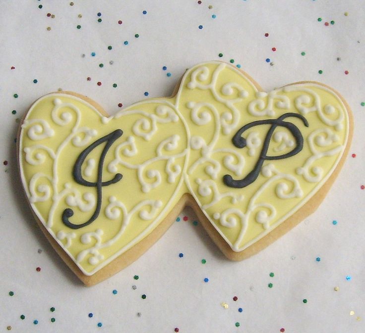 Romantic Heart-Shaped Cookies with Intricate Icing: A Perfect Sweet Touch for Special Occasions.