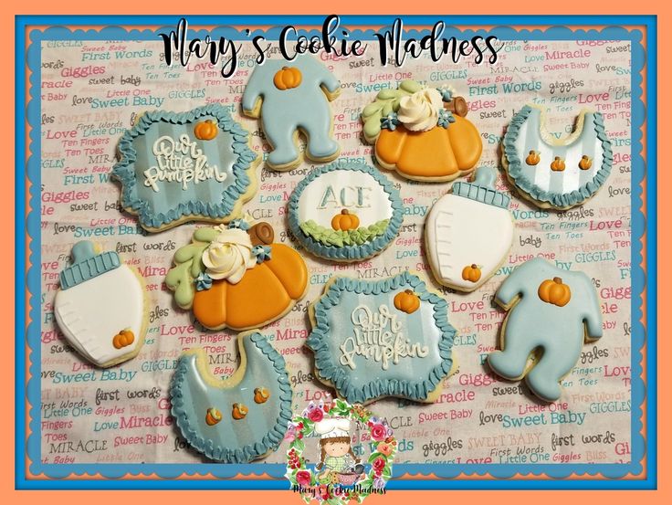 Whimsical Autumn Cookie Assortment: Cheerful Treats in Playful Shapes.