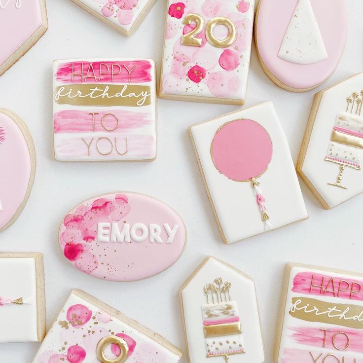 Festive Watercolor Cookies: Whimsical Designs for Special Occasions