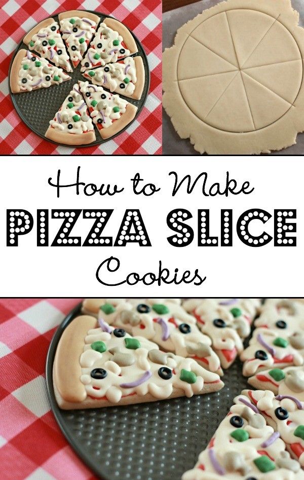 Whimsical Pizza Slice Cookies: Fun and Creative Iced Treats for Any Occasion.