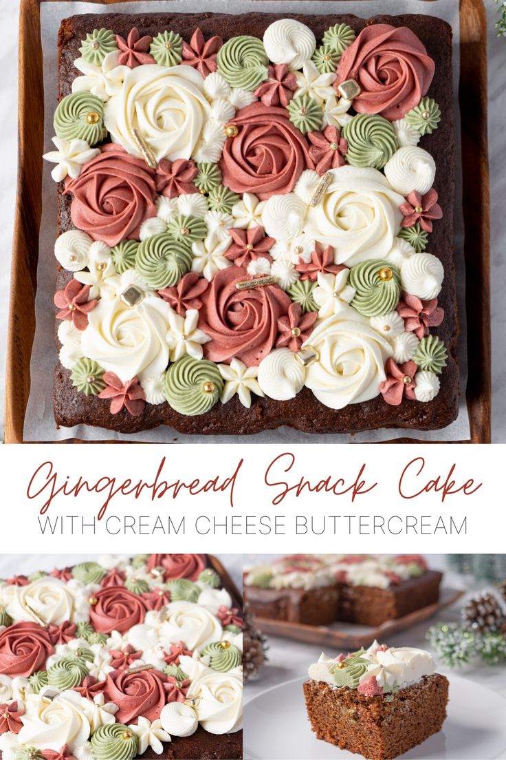 Charming Floral Buttercream Cake Decoration for Seasonal Celebrations