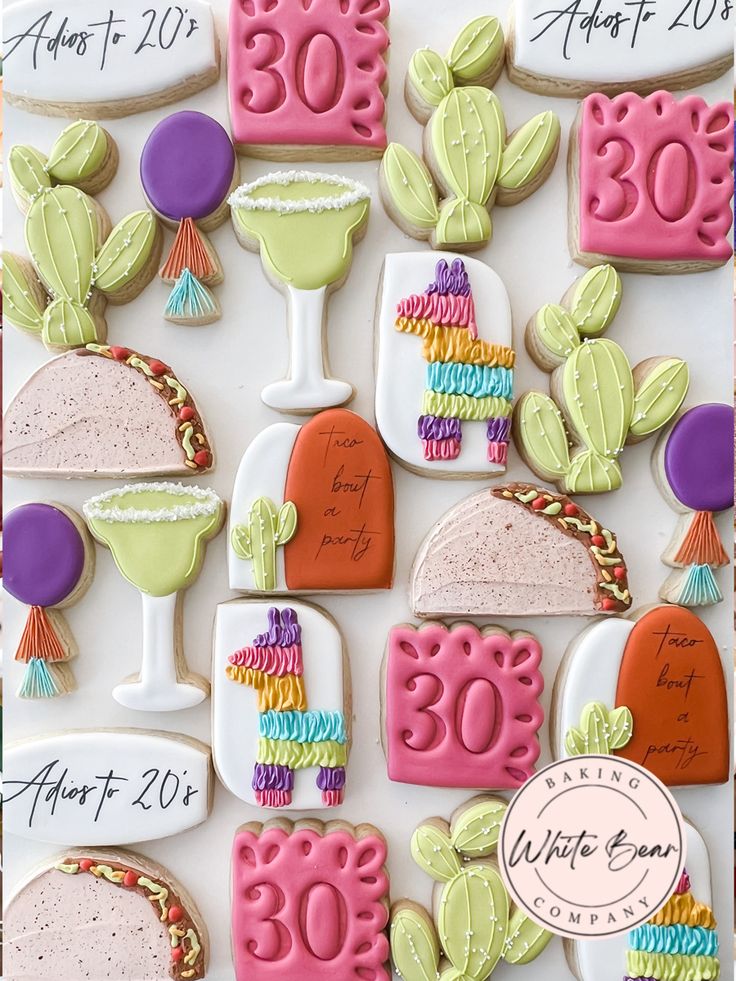 Festive and Colorful Cookie Designs for Engaging Celebrations