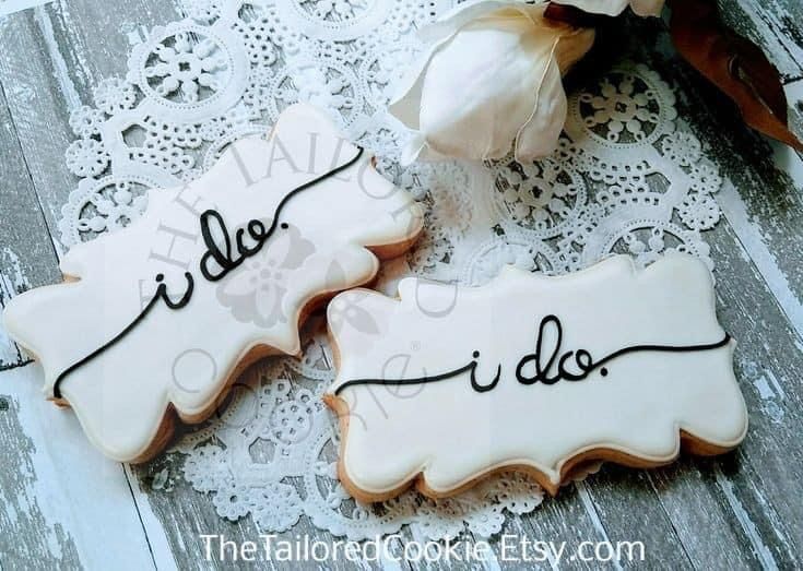 Elegant Iced Sugar Cookies: Sophisticated Treats for Weddings and Special Events