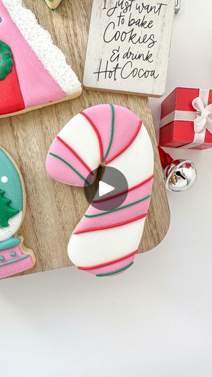 Festive Pink and White Candy Cane Design for Holiday Nail Art and Decorations