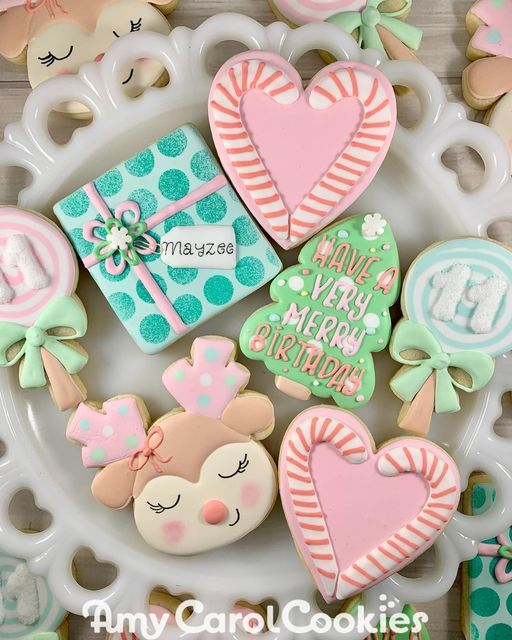 Whimsical Cookie Designs Bring Festive Joy to Celebrations.