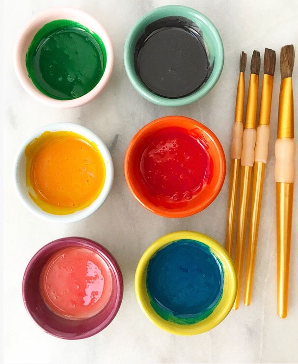 Vibrant Nail Polish Palette Inspires Creative Artistic Expression