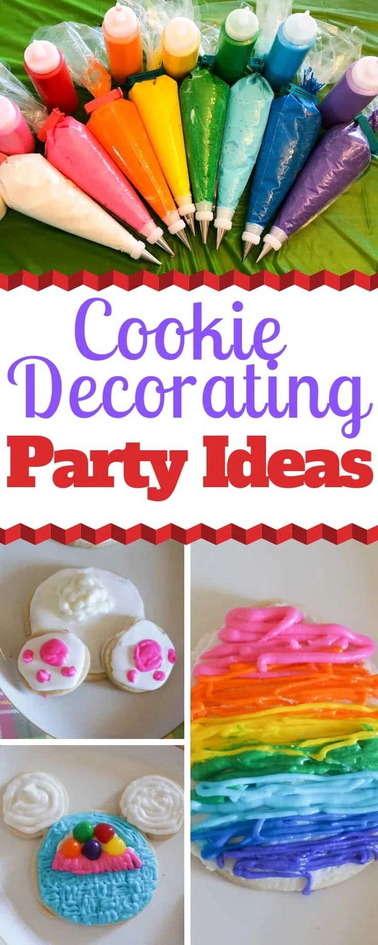 Vibrant Cookie Art Supplies for an Engaging Baking Party