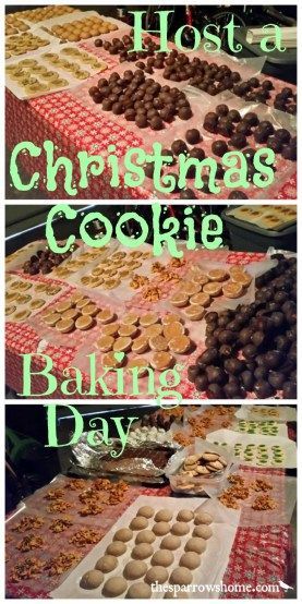 Festive Cookie Display Celebrates Holiday Baking and Togetherness.