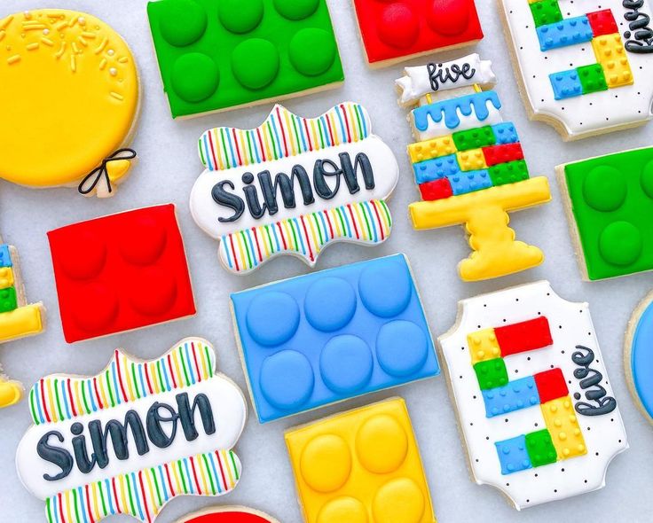 Vibrant Cookie Designs: Whimsical Shapes and Colors for Festive Celebrations.