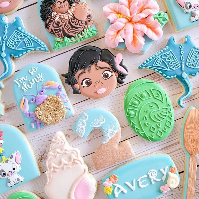 Tropical-Inspired Colorful Cookie Designs: A Whimsical Celebration of Joy and Creativity