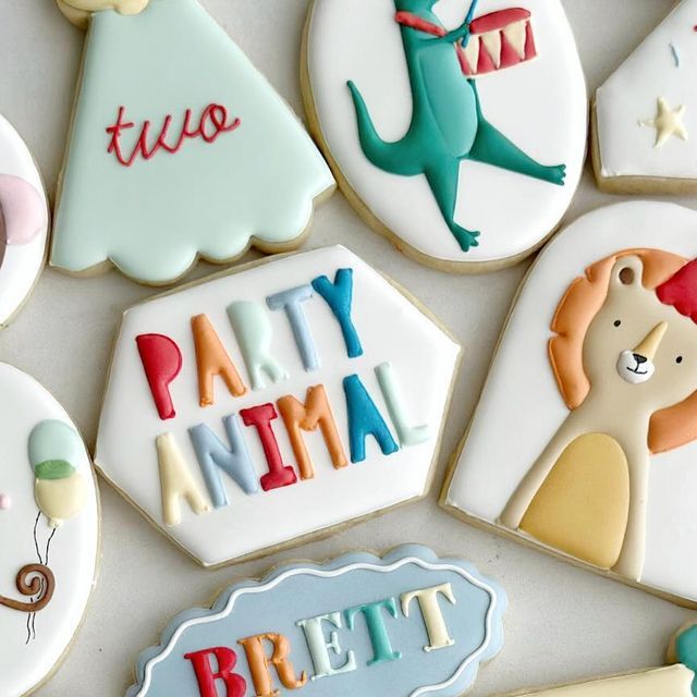 Festive Colorful Cookies Add Whimsy and Fun to Celebrations